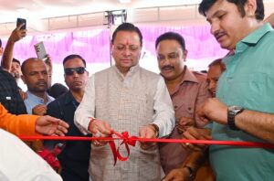 मुख्यमंत्री पुष्कर सिंह धामी ने हरिद्वार में नव निर्मित आनंद धर्मशाला ट्रस्ट का किया लोकार्पण