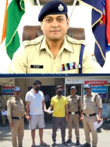 आपराधिक घटना को अंजाम देने की फिराक में घूम रहे 02 अभियुक्तो को दून पुलिस ने किया गिरफ्तार