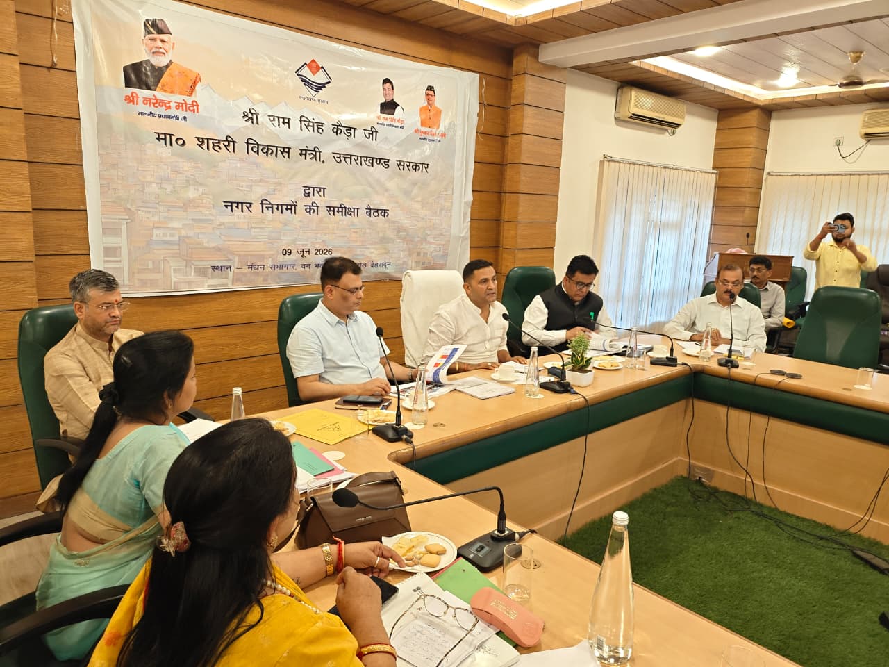 निकायों की समस्याओं के समाधान को सरकार प्रतिबद्ध, विकास कार्यों में नहीं आने दी जाएगी कोई बाधा -मंत्री राम सिंह कैड़ा