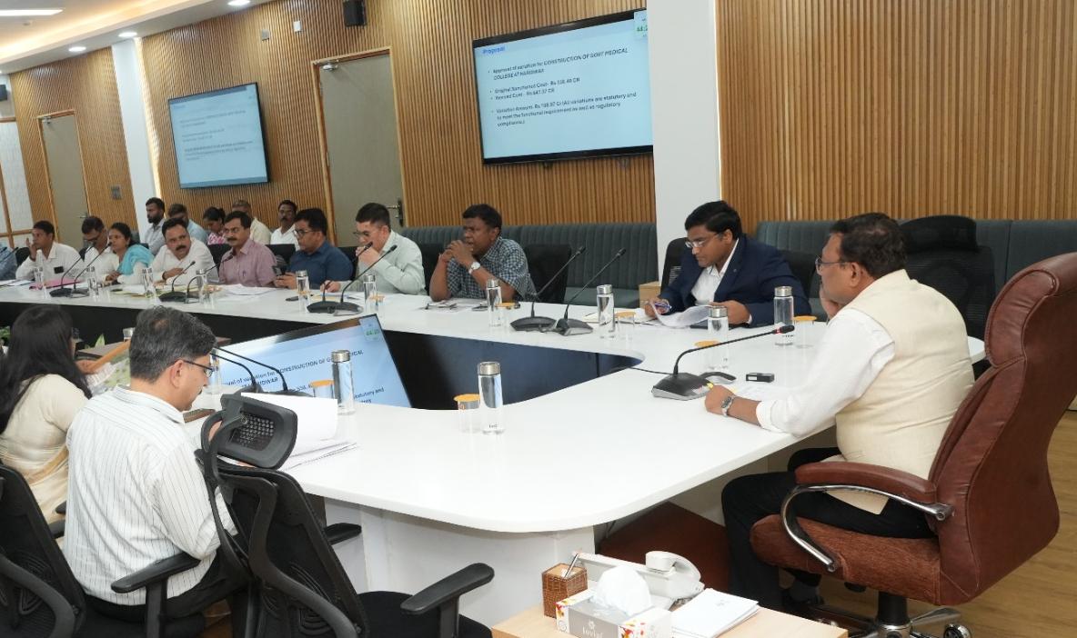 व्यय वित्त समिति की बैठक में कई महत्वपूर्ण प्रस्तावों को मिली मंजूरी