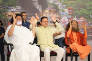 मुख्यमंत्री ने श्रीराम कथा के समापन समारोह में लिया भाग, पूज्य मोरारी बापू के सान्निध्य में सनातन संस्कृति, श्रीराम के आदर्शों और आध्यात्मिक चेतना का दिया संदेश